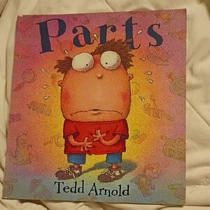 Scholastic Parts Book - Red and Blue Cover